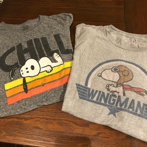 Snoopy graphic tees